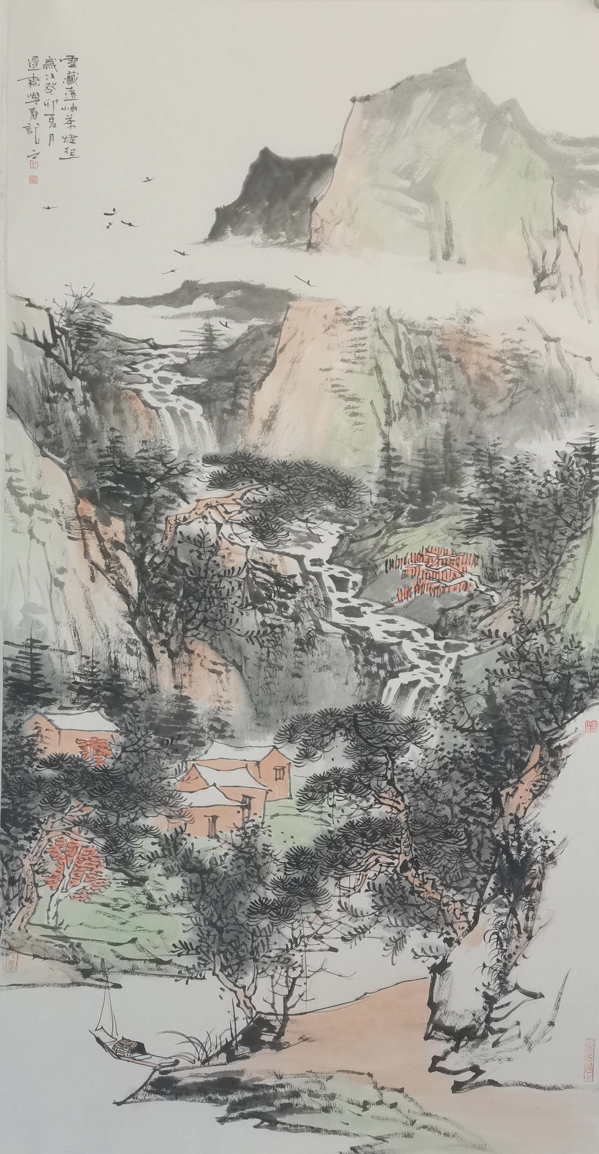 山水作品