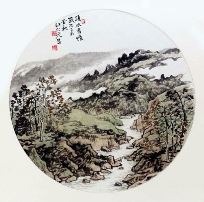 绘画-扇面 - 第1幅