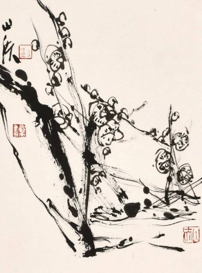 《淩寒飄香》25x18cm