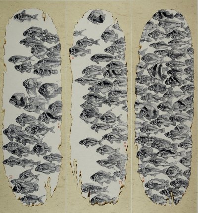 生生不息之二190x190cm
